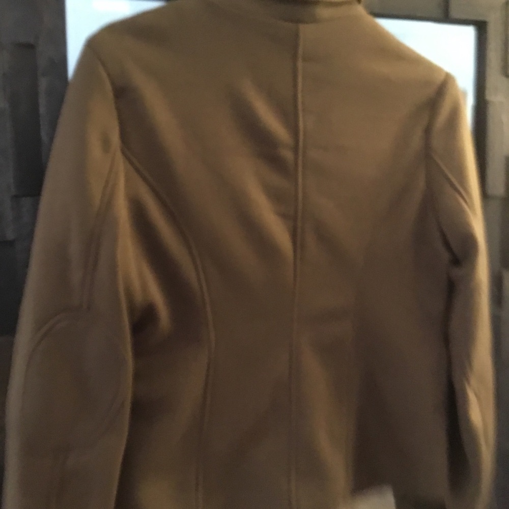 Brown knit casual blazer - Picture 4 of 6